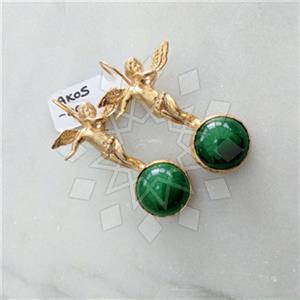 Fashion Handmade Artisan Brass  Dangle Earrings