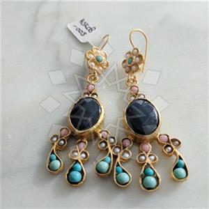 Fashion Handmade Artisan Brass  Dangle Earrings