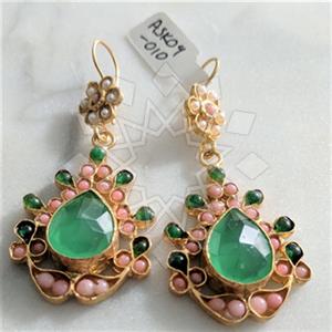 Fashion Handmade Artisan Brass  Dangle Earrings