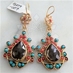 Fashion Handmade Artisan Brass  Dangle Earrings