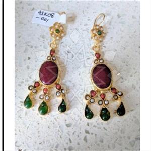 Fashion Handmade Artisan Brass  Dangle Earrings