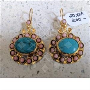 Fashion Handmade Artisan Brass  Dangle Earrings