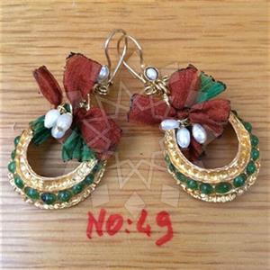 Fashion Handmade Artisan Brass  Dangle Earrings