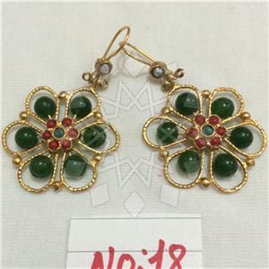 Fashion Handmade Artisan Brass  Dangle Earrings