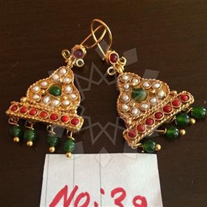 Fashion Handmade Artisan Brass  Dangle Earrings