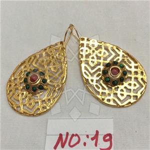 Fashion Handmade Artisan Brass  Dangle Earrings