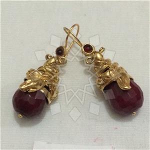 Fashion Handmade Artisan Brass  Dangle Earrings