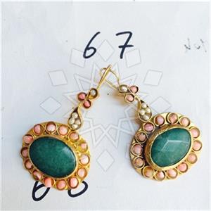 Fashion Handmade Artisan Brass  Dangle Earrings