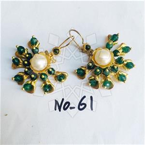 Fashion Handmade Artisan Brass  Dangle Earrings