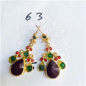 Fashion Handmade Artisan Brass  Dangle Earrings