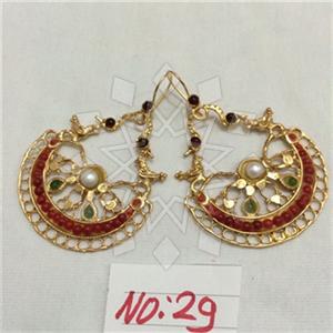 Fashion Handmade Artisan Brass  Dangle Earrings