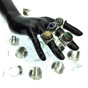 Fashion Gem and Crystals Gemstone Rings
