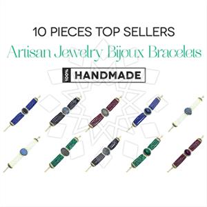 Fashion Gem and Crystals Adjustable Bracelet