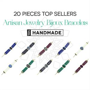 Fashion Gem and Crystals Adjustable Bracelet