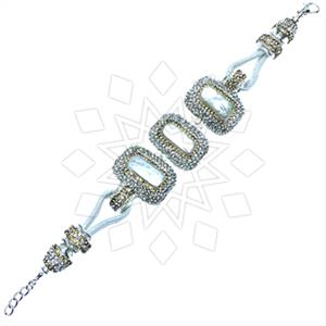 Fashion Gem and Crystals Adjustable Bracelet