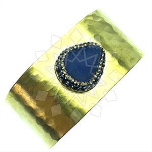 Fashion Gem and Crystals Cuff Bracelets