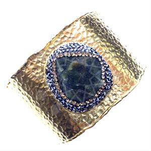 Fashion Gem and Crystals Cuff Bracelets