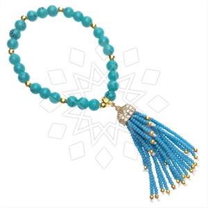 Fashion Beaded  Tassel Bracelet