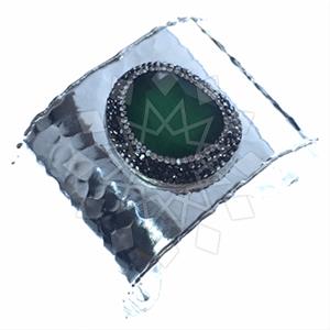 Fashion Gem and Crystals Cuff Bracelets