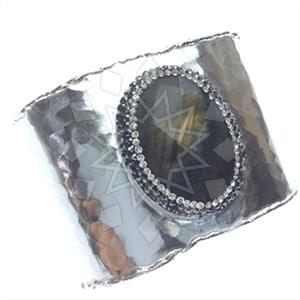 Fashion Gem and Crystals Cuff Bracelets