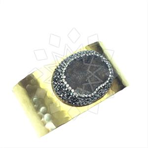 Fashion Gem and Crystals Cuff Bracelets