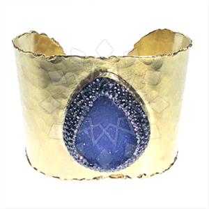Fashion Gem and Crystals Cuff Bracelets