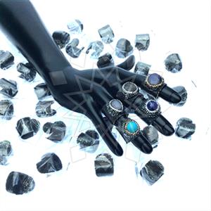 Fashion Gem and Crystals Gemstone Rings