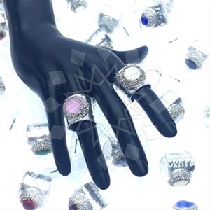 Fashion Gem and Crystals Gemstone Rings