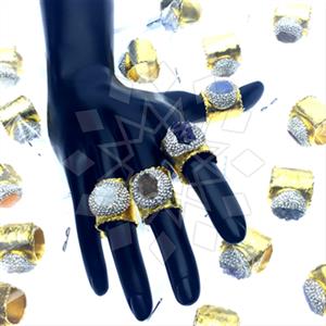 Fashion Gem and Crystals Gemstone Rings