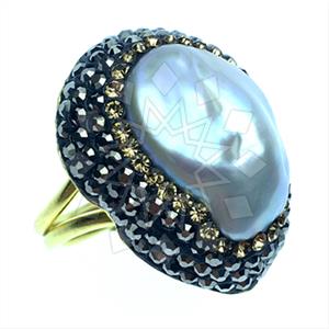 Fashion Gem and Crystals Gemstone Rings