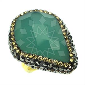 Fashion Gem and Crystals Gemstone Rings