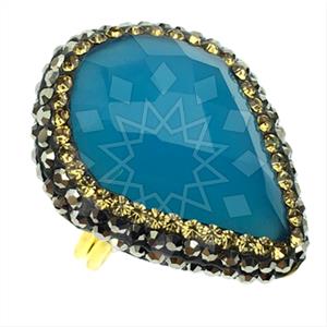 Fashion Gem and Crystals Gemstone Rings