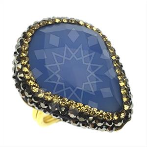 Fashion Gem and Crystals Gemstone Rings