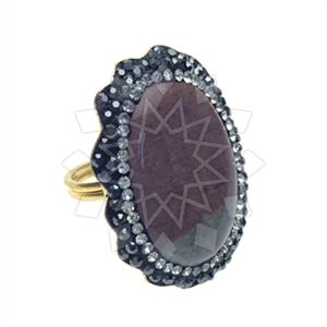 Fashion Gem and Crystals Gemstone Rings