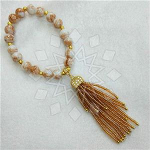 Fashion Beaded  Tassel Bracelet