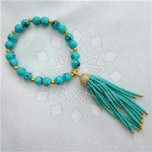 Fashion Beaded  Tassel Bracelet