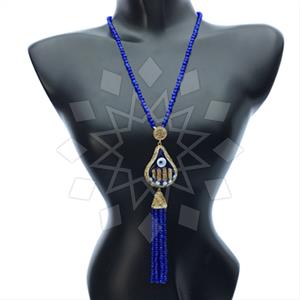 Fashion Gem and Crystals Tassel Necklace