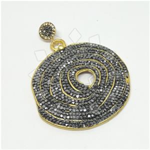 Fashion Gem and Crystals Classic Pendant