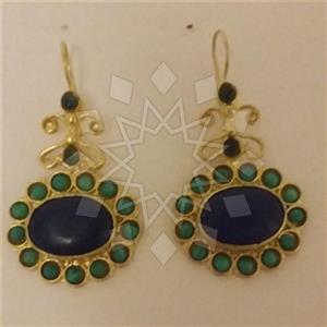 Fashion Handmade Artisan Brass  Statement Earring