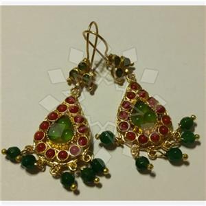 Fashion Handmade Artisan Brass  Statement Earring