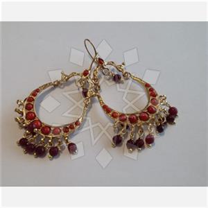 Fashion Handmade Artisan Brass  Statement Earring