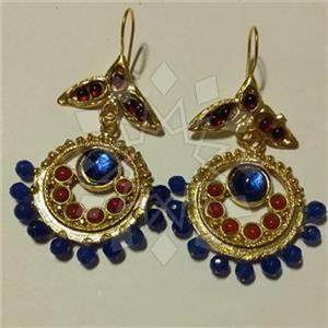 Fashion Handmade Artisan Brass  Statement Earring