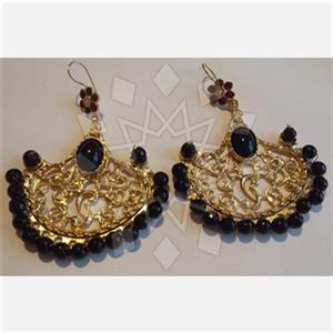 Fashion Handmade Artisan Brass  Statement Earring