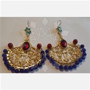 Fashion Handmade Artisan Brass  Statement Earring