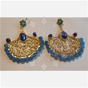 Fashion Handmade Artisan Brass  Statement Earring