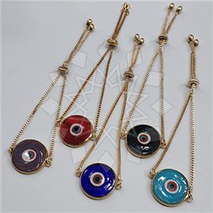 Fashion Evil Eye Adjustable Bracelet Package