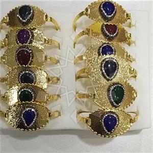 Fashion Gem and Crystals Bangle Bracelets Package