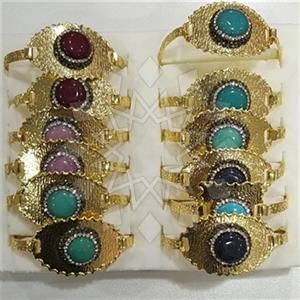 Fashion Gem and Crystals Bangle Bracelets Package