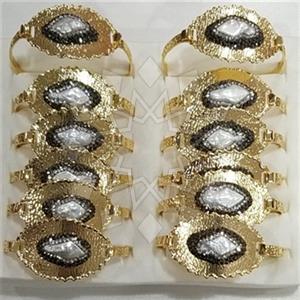 Fashion Gem and Crystals Bangle Bracelets Package