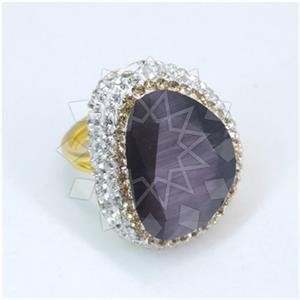 Fashion Gem and Crystals Gemstone Rings